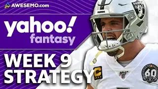 Yahoo Daily Fantasy Football Picks Week 9 | NFL DFS Lineups & Picks