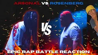 Arsonal Vs. Rosenberg Rap Battle Reaction **STRAIGHT BARS**