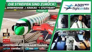 ✈️ REALISTISCHER GEHT NICHT! - Im A320 Full-Size-Cockpit nach Stuttgart | FSLabs A321neo | MSFS2024