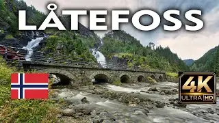 L&aring;tefoss - Naturens Meseverk og Historisk Bru!