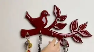 key ring holder bnana sikhiye😍❣️#diycraft #diyhomedecor