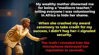 My Mom erased me for being a Teacher. 4 Years later, she tried to walk on my Stage...