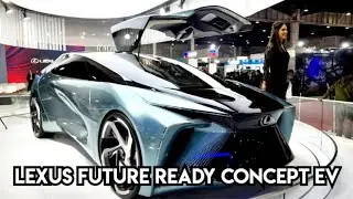 Lexus super sonic futuristic concept ev design || Auto Expo 2023 || Moto Influential