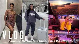 VLOG: Hanging w/ New Girl Friends, Pack with me, Ghana Independence in NY, Meeting Subscribers