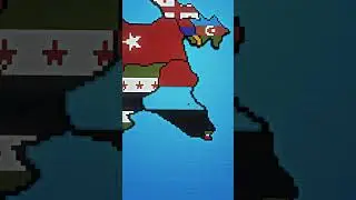 Small Scale Iraq & Kuwait #minecraft #flags #maps #iraq #kuwait #arab #middleeast