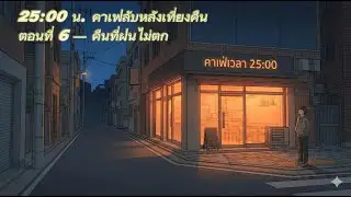 25:00 น. คาเฟ่ลับหลังเที่ยงคืน ตอนที่ 6  คืนที่ฝนไม่ตก
