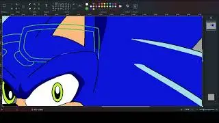 Sonic Riders Drawing Time-lapse