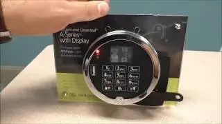 Open Lock   Aseries with Display