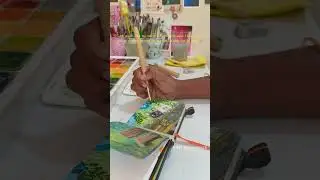 mini sketchbook painting|cute cat painting ideas|gouache paint tutorial|easy art #paintingtutorial