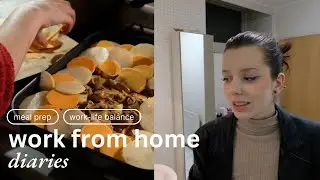 Work from Home Diaries ★ chatty cooking cozy winter meals while working