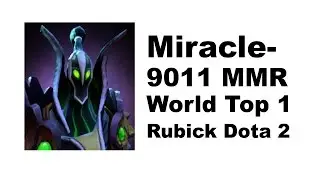 6.88 Dota 2 - Miracle- 9011 MMR Rubick