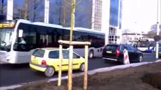 Bussen in Leeuwarden 16-02-2017