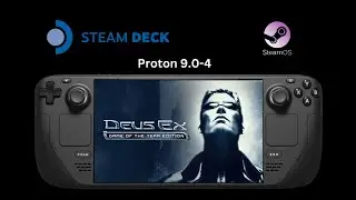 Deus Ex: Game of the Year Edition (2000) - Steam Deck Gameplay