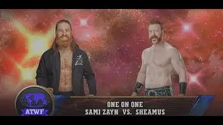 Sheamus Vs Sami Zane Intercontinental Division Match