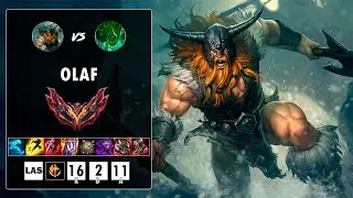 Olaf vs Zac: ⚔️🔥💯 &iexcl;C&oacute;mo dominar la top con un campe&oacute;n agresivo! | Parche 13.22