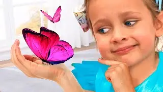 Muy peque&ntilde;o y Canci&oacute;n de un globo | Maya Mary Mia Familia | Canciones Infantiles