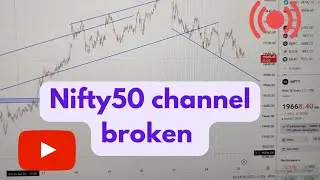 live nifty breaking down channel | nifty50...#nifty50 #options #trading #stockmarket #investing