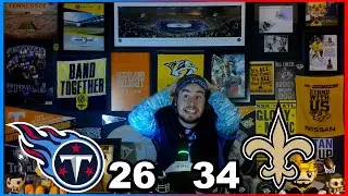 Titans fan reacts to Saints game 😩 (Week 17) 12/28/25