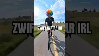 Изменение аватара Zwift в реальной жизни &mdash; AI Slop #zwift #велосипед #zwiftracing #aislop