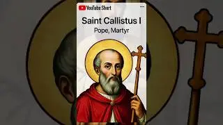 Saint Callistus I Feast Day Oct 14: Slave to Mercy Pope #CatholicSaints