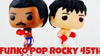 Funko Pop Rocky 45th Anniversary Figs, Rocky Balboa and Apollo Creed!