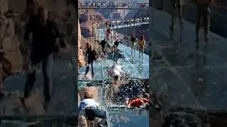 ALERT: Glass Bridge Shatters &ndash; Tourists Falling into Canyon! 😱