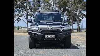 LC 200 series 16+ ALPHA BULL BAR INSTALLATION VIDEO