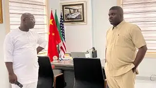 ABIA DEPUTY GOV ENGR IKECHUKWU EMETU VISITS ARIARIA ULTRA MODERN MARKET