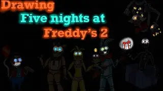 Drawing fnaf 2 toy animatronics