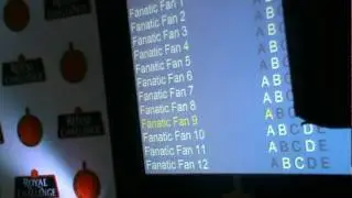 Sneak Peak at the fanatic Fans during the cricket quiz