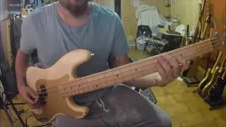 Azymuth - Partido Alto (bass cover)