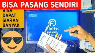 CARA PASANG SET TOP BOX FINITO MODE AV DAN HDMI BISA YOUTUBE TIKTOK