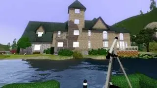The Sims 3 - Building a Lakeside Mansion