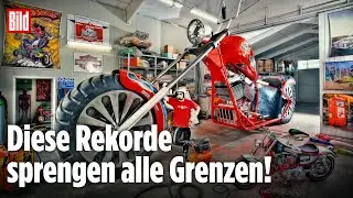 70 Jahre Guinness-Buch: Die verr&uuml;cktesten Weltrekorde