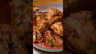 Easy Pressure Cooker Chicken Curry 🤤 #chefnehal #food #indianfood #recipes #cooking