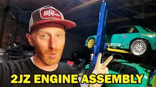 Building an engine for the IS300 drift car and Torque Wrench test