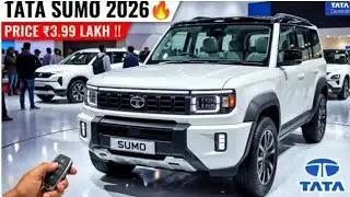 TATA SUMO 2026 First Look 💥|| New Model Launch🔥|| ₹4 Lakh की दमदार 7-Seater SUV 😍👌