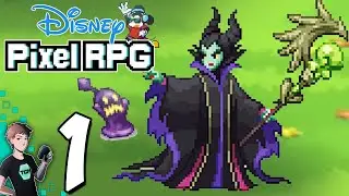Disney Pixel RPG Gameplay - Part 1: Maleficent's Overpowered