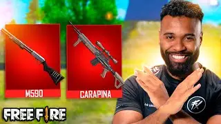 USE ESSAS ARMAS E SEJA O MELHOR JOGADOR DA RANQUEADA NO FREE FIRE