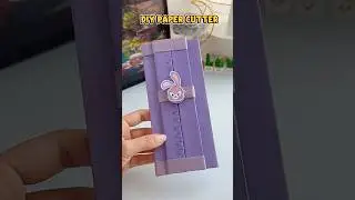 Easy DIY Paper Cutter 😍✨#shorts #art #diy #craft #muktaartandcraft #youtubeshorts
