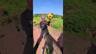 Spiderman Magic Ball🏀 & Balloons🎈#rishabhfreerun#parkour#spiderman#ball#balloon#shorts#viral#jodhpur