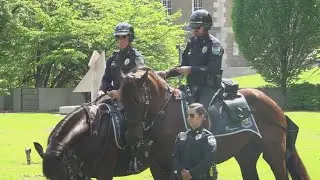 KPD's mounted patrol unit officially completes training, plans to be fully operational May 4