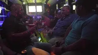 Bachelor Party On Elegant Knights Limo-Party Bus 251-317-1BUS