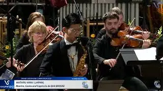 Wataru HIRAI (Japan) plays Mantra, Canto and Capriccio by Dirk BROSSÉ