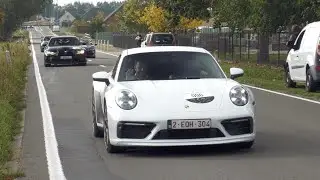 Supercars Accelerating At Zoute Grand Prix GT Tour ! [Part 1] 488 GTB, 12 Cilindri, M4 CSL, 812 GTS