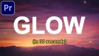 Glowing Text in Premiere Pro | Glow Effect Tutorial