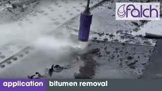 entfernung bitumen - removal bitumen - www.falch.com