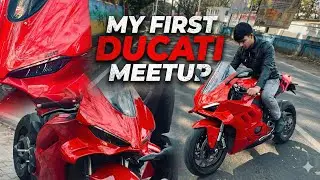 My First Ducati Meetup & Superbike Ride VLOG!