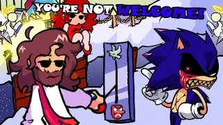 CONFLICTS SOULS JESUS VS SONIC.EXE | I Hate You V2 - Vs Mario Madness V2 | FNF/Mod/Cover |