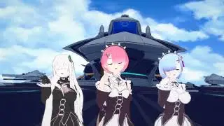 【RE:ZERO MMD】 Stellar - Marionette[4people ver.]